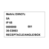 Meltric 36-C0003 RECEPTACLE/ANGLE ADAPTER/BOX 30 DEGREE 36-C0003